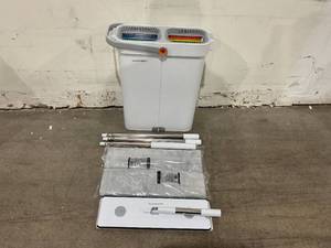 lot 233 image: Joybos Flat Floor Mop and Bucket Set with Aluminum Handle