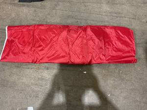 lot 237 image: Sunnydaze 12 x 12 Foot Premium Pop-Up Canopy Shade with Vent - Red