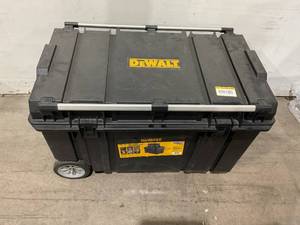 lot 240 image: DEWALT Tough Chest Mobile Storage