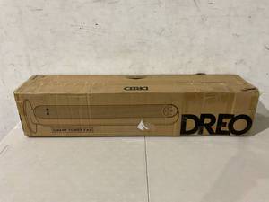 lot 347 image: Dreo Nomad One S Black Smart WiFi Tower Fan