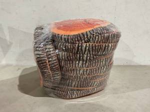 lot 153 image: LOT OF 12 - Tatuo Stump Shaped Throw Pillows