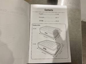 lot 260 image: Airefina Queen Air Mattress with Built-in Pump 18