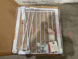 lot 267 image: Cumbor Baby Gate - White