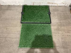 lot 290 image: Artificial Grass Puppy Pee Pad for Dogs