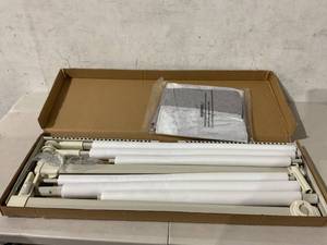 lot 388 image: FAMILL 74.8 inch Grey Bed Rail