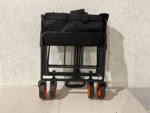 lot 396 image: LOGARD Black Collapsible Folding Wagon