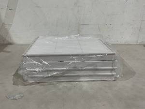 lot 416 image: CTSNSLH 4 Pack Folding Closet Organizers - White