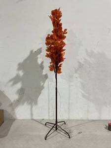 lot 417 image: 5ft Thanksgiving Prelit Maple Tree
