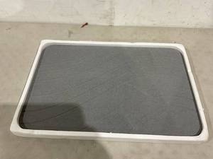 lot 421 image: DRYSOLU Bath Stone Mat - Grey Wave