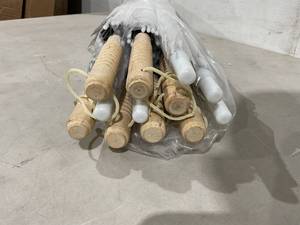 lot 190 image: LOT OF 12 - Clear Wedding Umbrellas