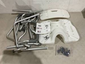 lot 449 image: Retoreath Shower Chair with Back and Arms