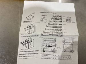 lot 499 image: 6 Pairs of 21 Inch Undermount Soft Close Drawer Slides