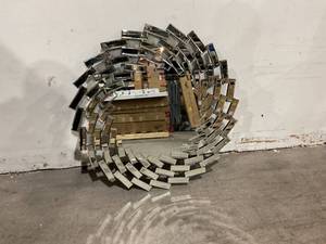 lot 95 image: SHYFOY 31.5 Round Mirror Wall Decor