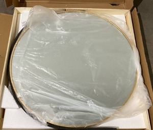 lot 80 image: LFT HUIMEI2Y Wall Round Mirror - Gold