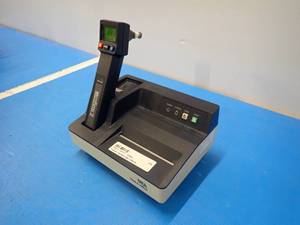 lot 22 image: WelchAllyn MicroTymp 3 Tympanometer 71170 with charging base  Includes CAB-AC power adapter