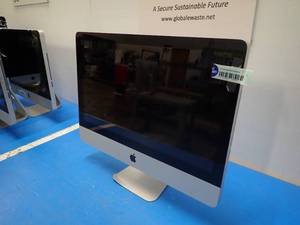 lot 66 image: Apple&nbspiMac12,1 A1311 MC309LLA &nbspIntel(R) Core(TM) i5-2400S CPU  2.50GHz  4GB DDR3 SDRAM  500GB HDD  Includes IOS and Power Cable &nbspscuff in screen, large blems on back, bent base&nbsp