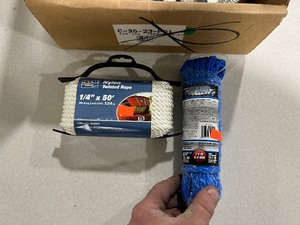 BOX FULL OF ROPE