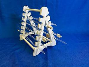 lot 96 image: 8 Volumetric Pipettes With Rack