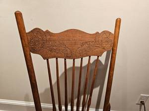 Vintage Spindle Paddle Back Chairs