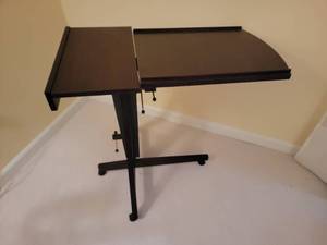 Contemporary Modular Writing  Reading Desk on Casters