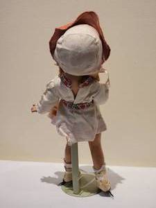 Amazing Swedish Handmade Vintage Doll - Ice Skater