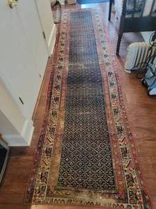 Vintage Oriental Hall Runner 13x38
