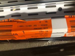 Lot of Assorted White Standard Support Bracket Shelf Track  Customer Returns See Pictures