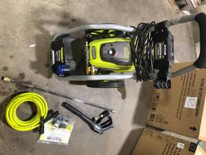 RYOBI 3000 PSI 1.1 GPM Cold Water Electric Pressure Washer  Customer Returns See Pictures