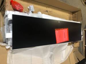 StyleWell Dowden Charcoal Black Buffet  Customer Returns See Pictures