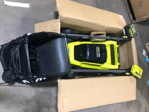 RYOBI 40V HP Brushless 20 in. Cordless Battery Walk Behind Self-Propelled Mower  Customer Returns See Picture