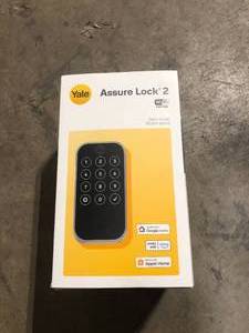 Yale Assure 2 Smart Lock Satin Nickel Keyed Wi-Fi Single Cylinder Deadbolt with Touchscreen Keypad  Customer Returns See Pictures