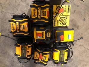 Lot of Assorted Dewalt Portable Power stations Various Sizes and Conditions  Customer Returns See Pictures