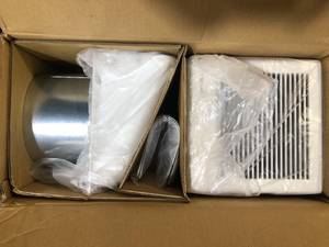 Panasonic WhisperWall 70 CFM Wall Exhaust Bath Fan Customer Returns See Pictures