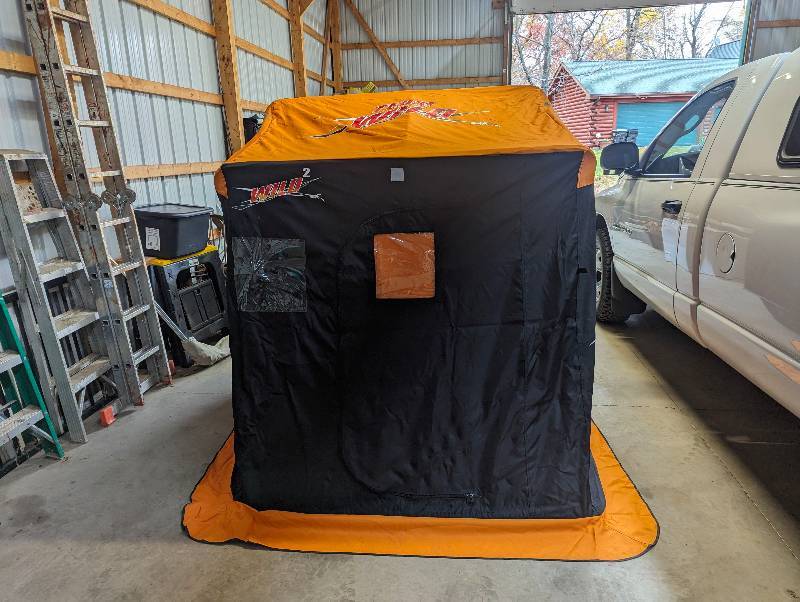 OtterOutdoors #icefishing #ice #house #ready to go #catch Some #Fish