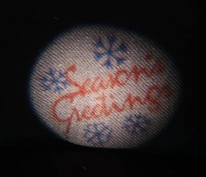 lot 12 image: ALL YEAR ROUND OUTDOOR PROJECTOR WITH BONUS PROJECTOR