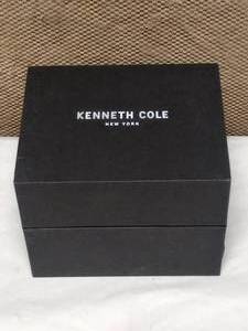 NEW KENNETH COLE BLACK LEATHER STRAP