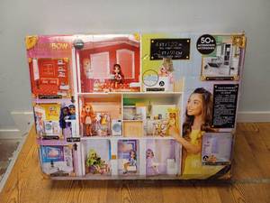 NEW RAINBOW HIGH HOUSE PLAYSET 3 STORY DOLLHOUSE