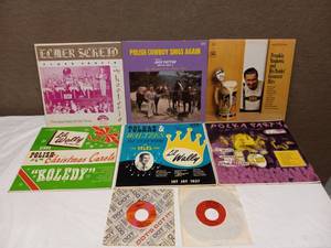8 POLISH VINYL RECORDS