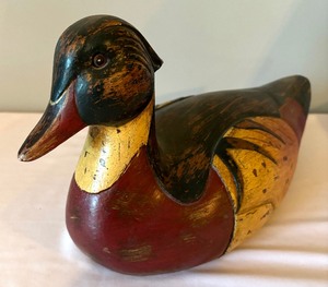 lot 55 image: Ceramic Duck Decoy