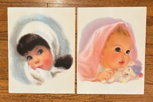 lot 57 image: Set of 6 Adorable Prints by Frances Hook Prints