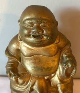 lot 66 image: Golden Buddha Sculpture