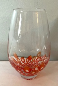 lot 76 image: Set of Four Fine Stemless Wine Glasses