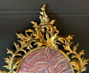 lot 37 image: Vintage Golden Brass Frame