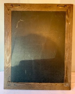 lot 110 image: Rustic Tree Bark Mirror