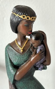 lot 197 image: Mahogany Princess Figurine