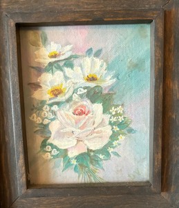 lot 202 image: Fine Framed Floral Painting