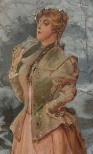 lot 207 image: Fancy Lady Framed Print
