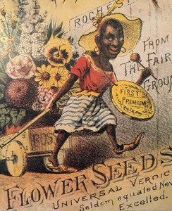 lot 292 image: Reids Flower Seeds Tin Sign