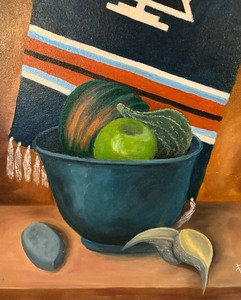 lot 110A image: Original Southwest Style Painting by Don Vinje