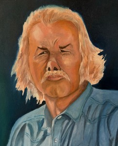 lot 266A image: Original Portrait Painting of Lee Marvin by Don Vinje